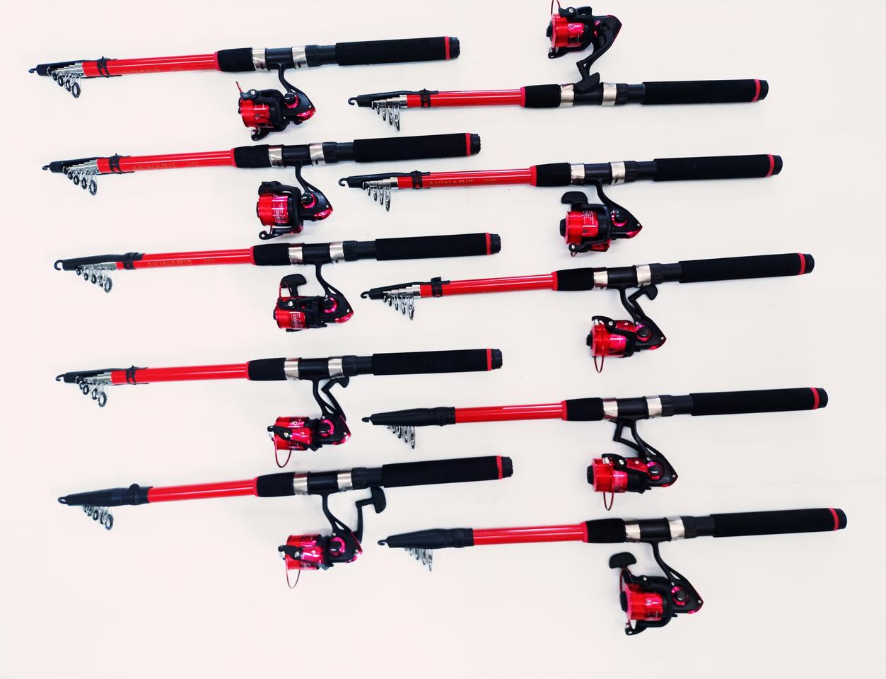 (207)원투낚시대3.4m10대+4000번릴10대+릴줄