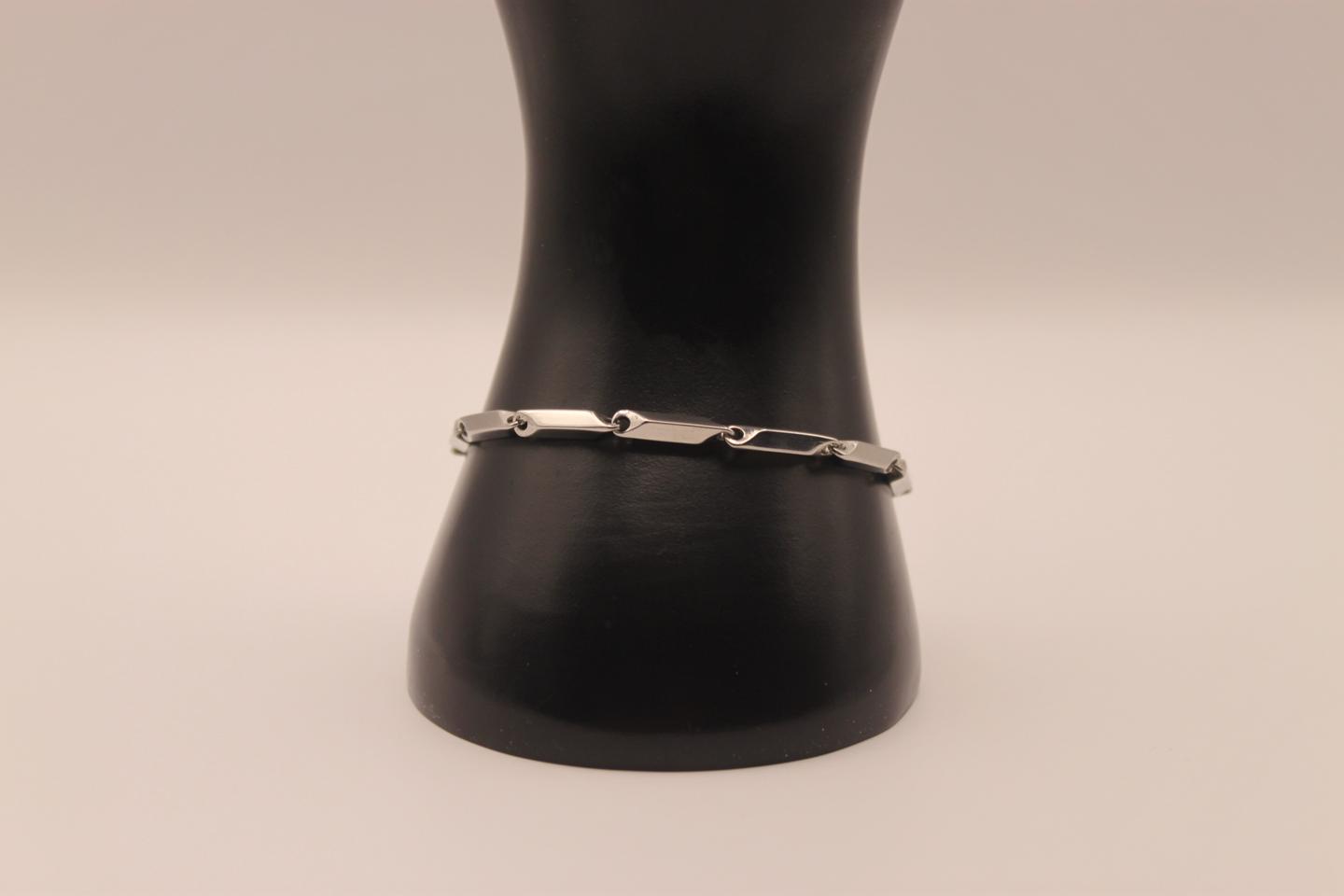 나무 담금질 써지컬스틸팔찌 (새상품)