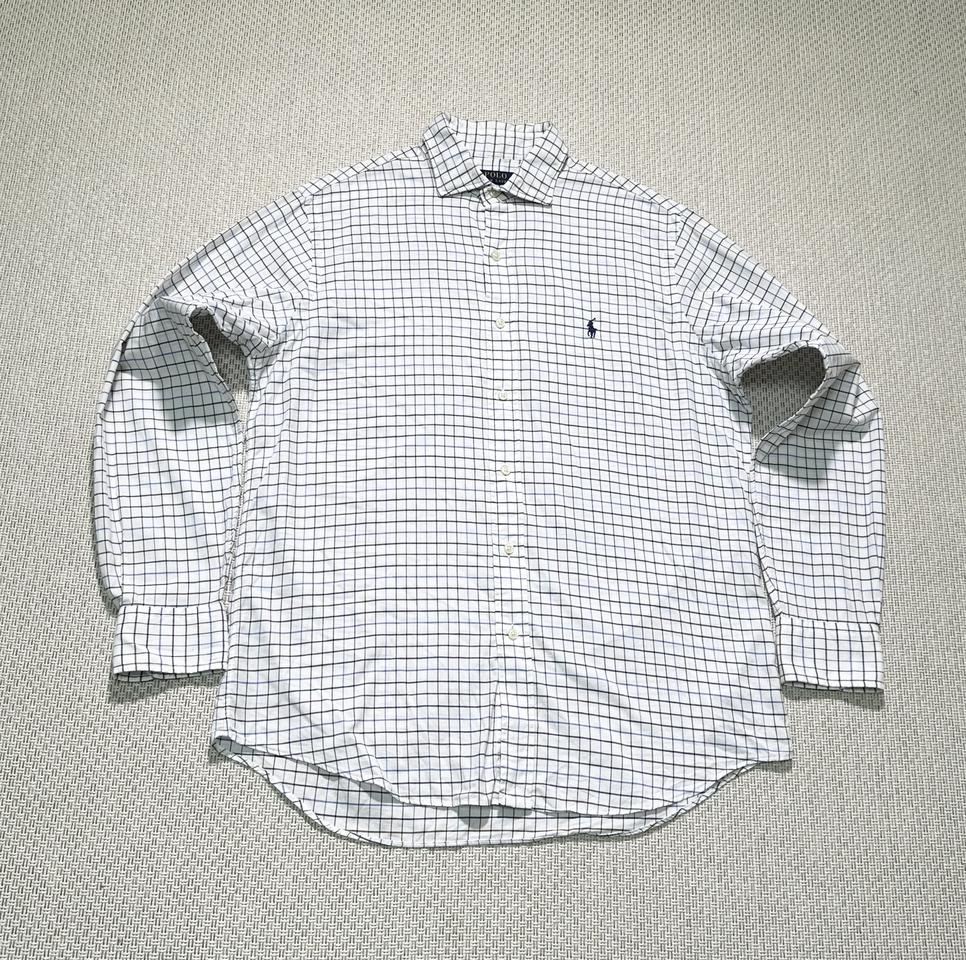 (정품) 폴로랄프로렌 체크 셔츠 95-100사이즈