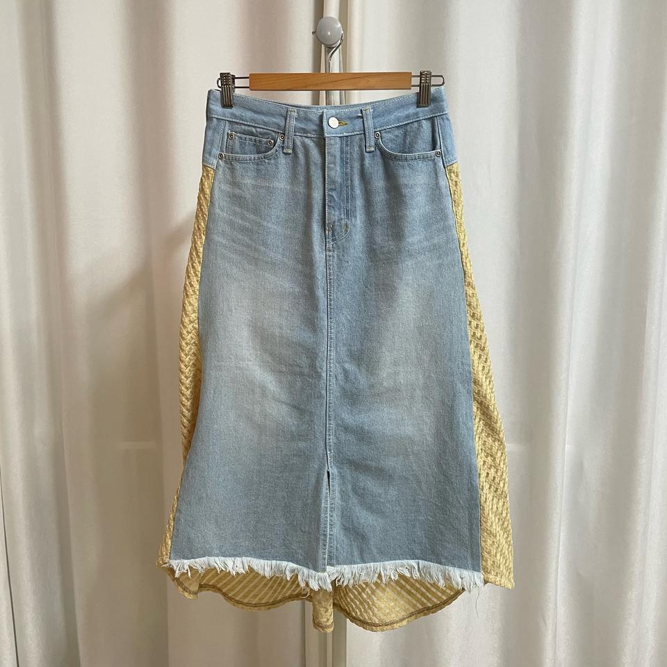 연청 데님 롱스커트 M/L