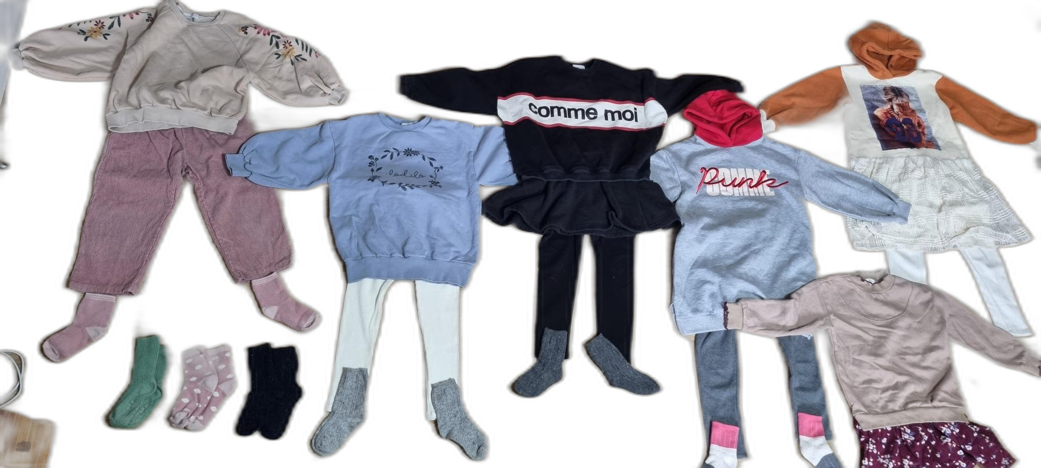 130사이즈 겨울옷(일로딜로.코코리따.꼼모이.보세)