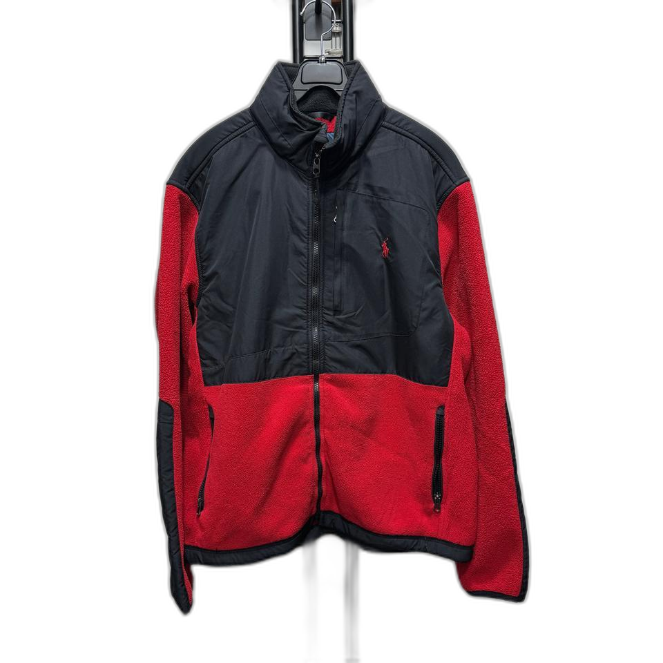 M 폴로 후리스 레드