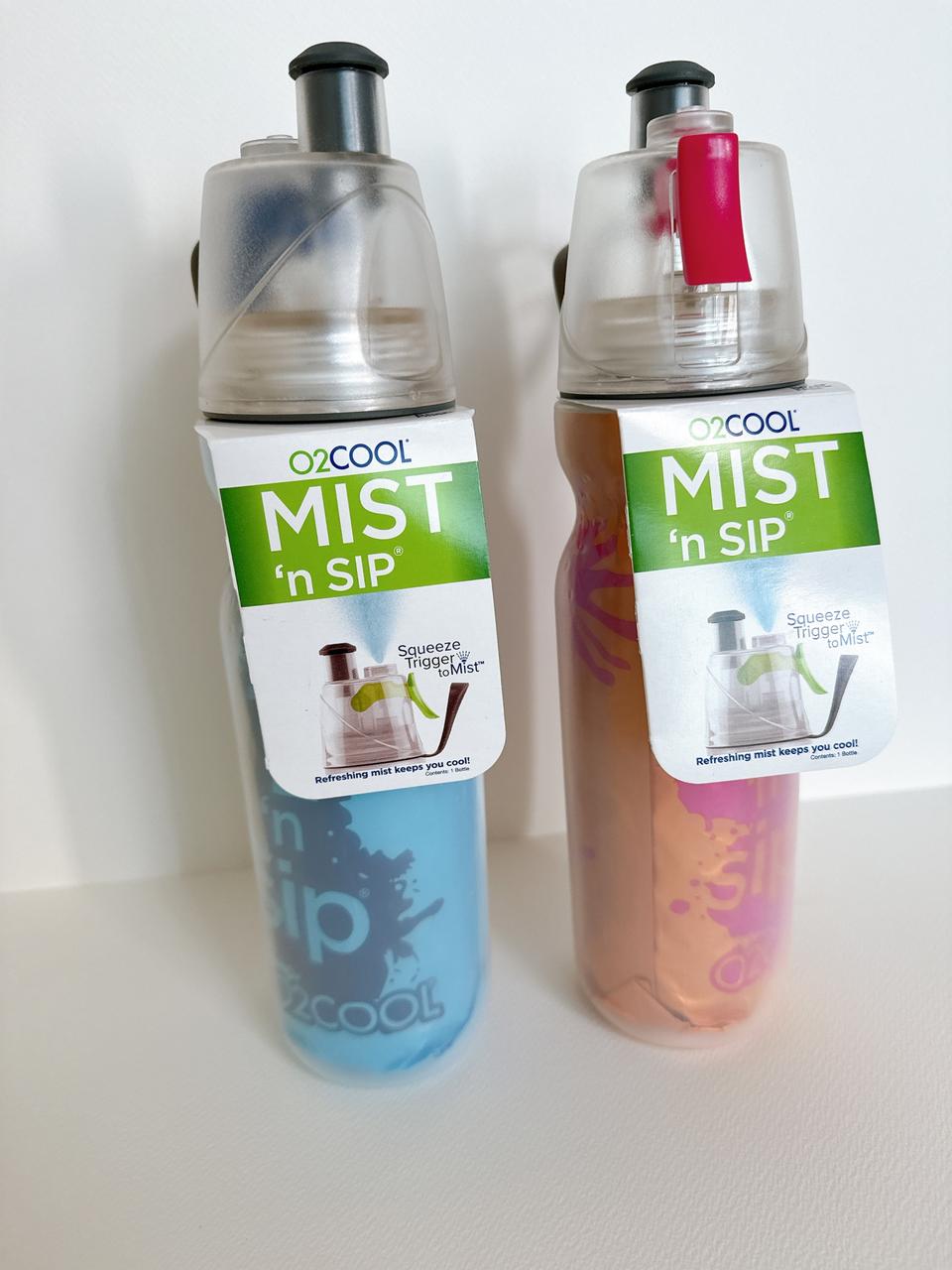 오투쿨 스포츠물병  자전거물병 보냉 미스트분사기능