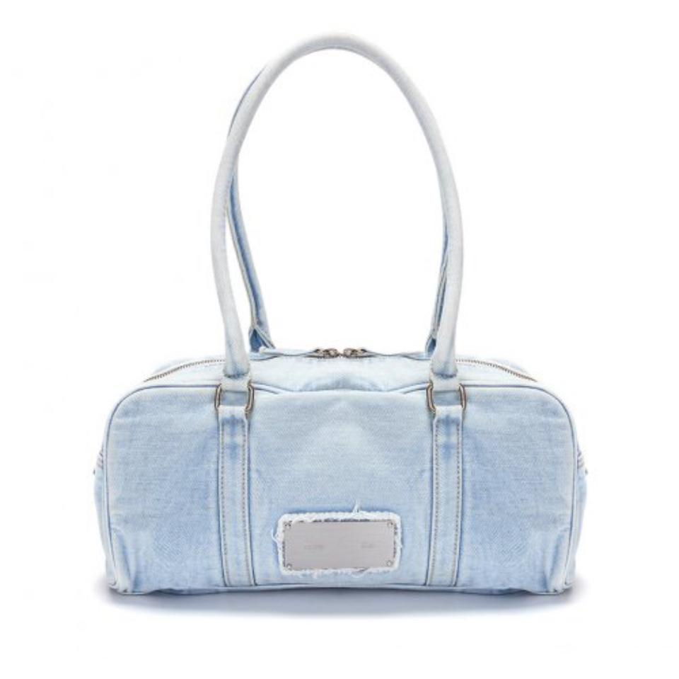 (새상품) 마뗑킴 빈티지 데님 스포티 토드백 인 스카이