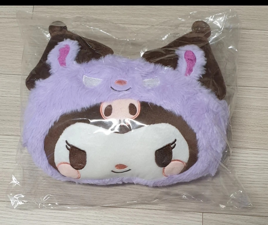 산리오 쿠로미 캐릭터 밴딩형 목쿠션 1P 새상품