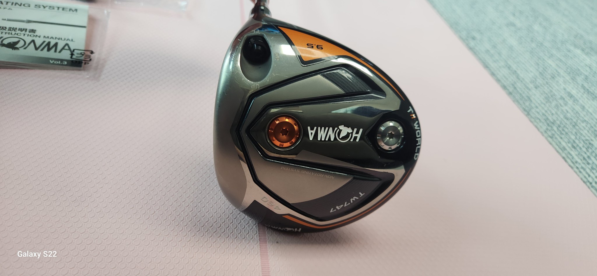 ★[특가]혼마드라이버 TW747 460(9.5도 50S)특A급(그립A급)