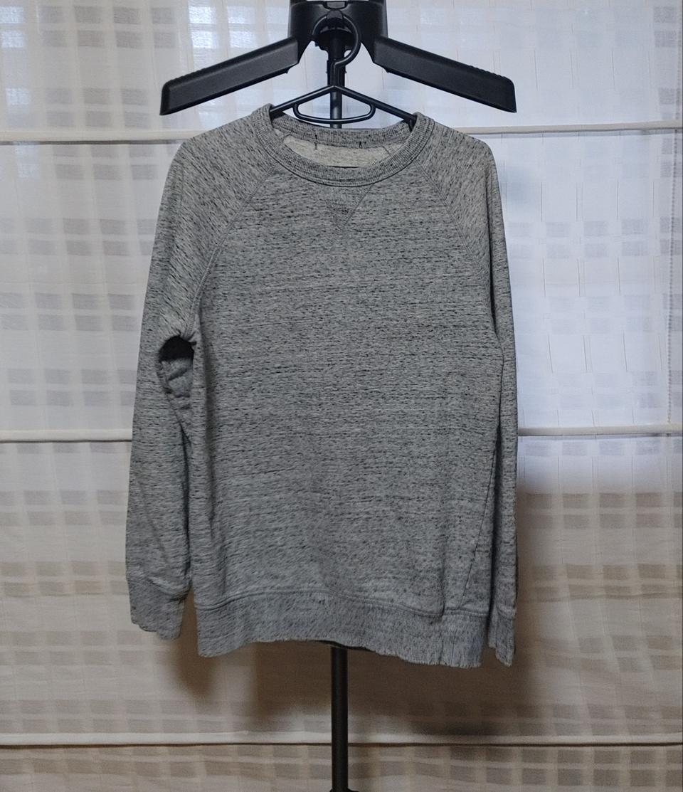 (TOPTEN) 탑텐 그레이 맨투맨 긴팔 티셔츠 95