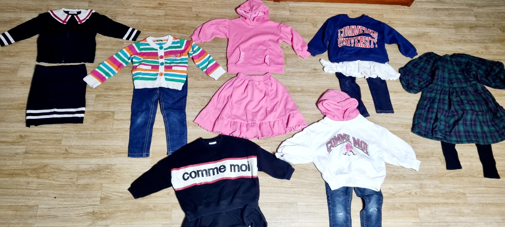 110사쥬 겨울옷  모두 2만원