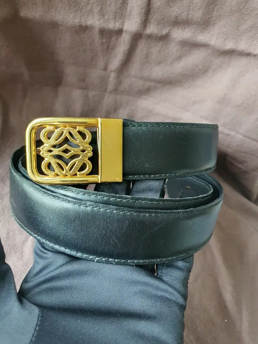 로에베 남자 벨트 송아지가죽