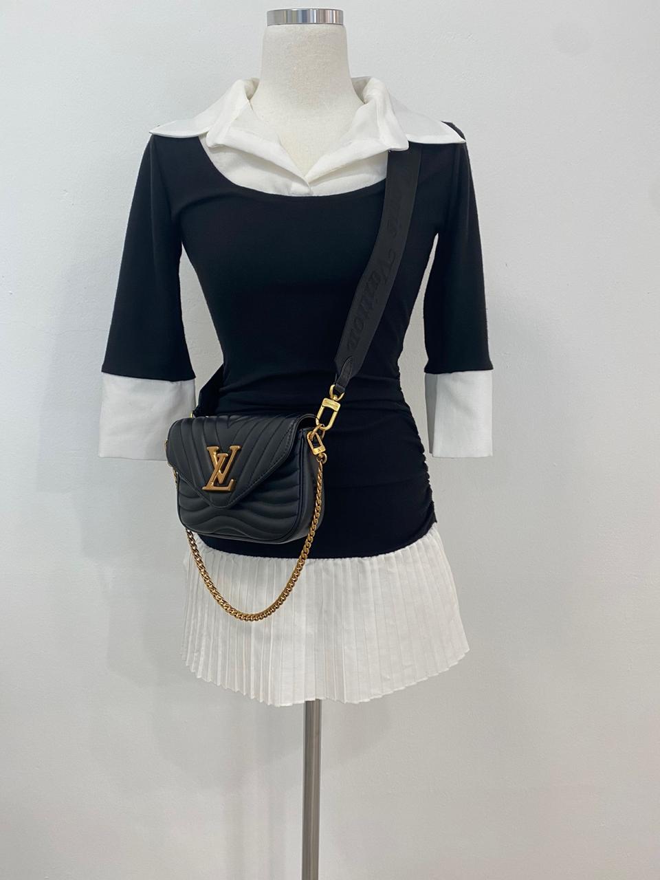 루이비통 뉴웨이브 멀티포쉐트 체인 크로스백