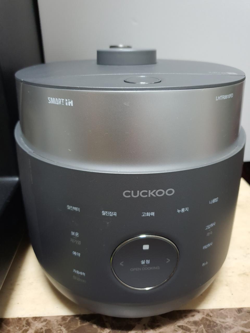 쿠쿠 6인용 IH압력밥솥 LHTR0610FD