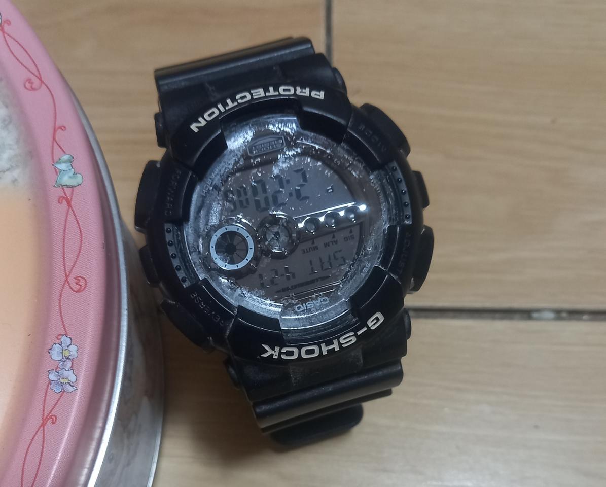 지샥 전자 손목시계 정상작동