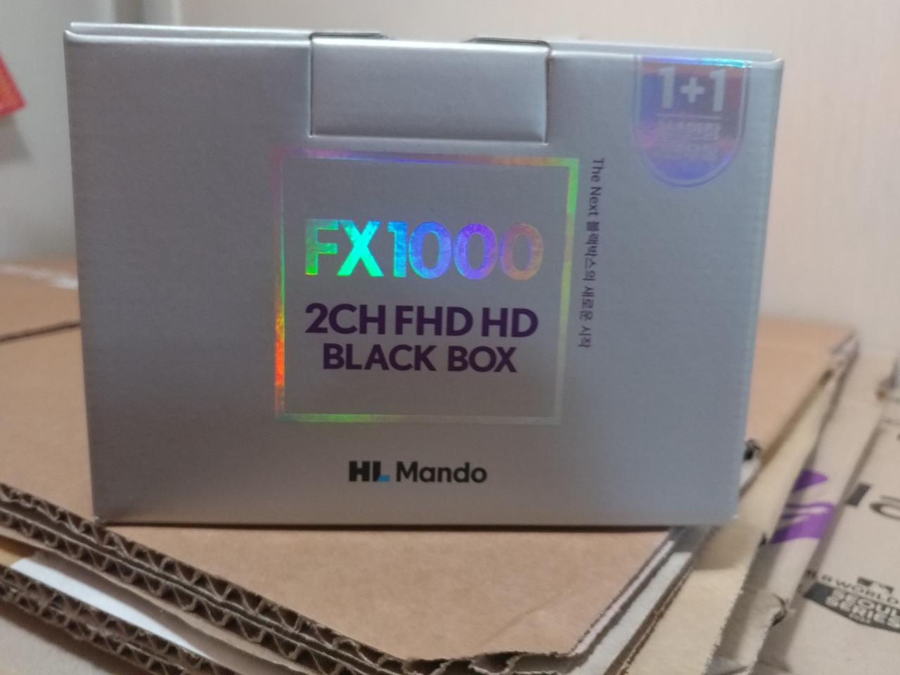 만도 FX1000 블랙박스 32GB 풀HD 새제품 미개봉 새상품