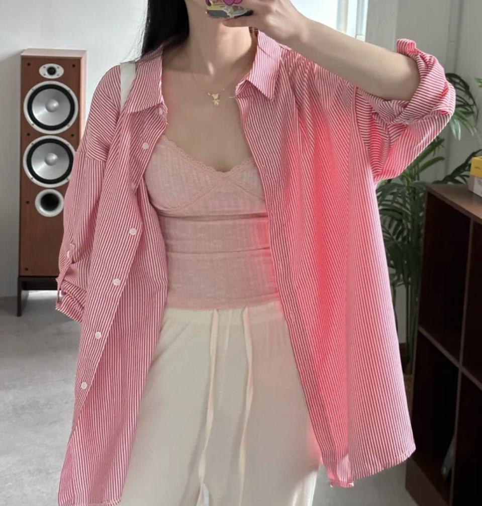 스프라이트 박스핏 셔츠