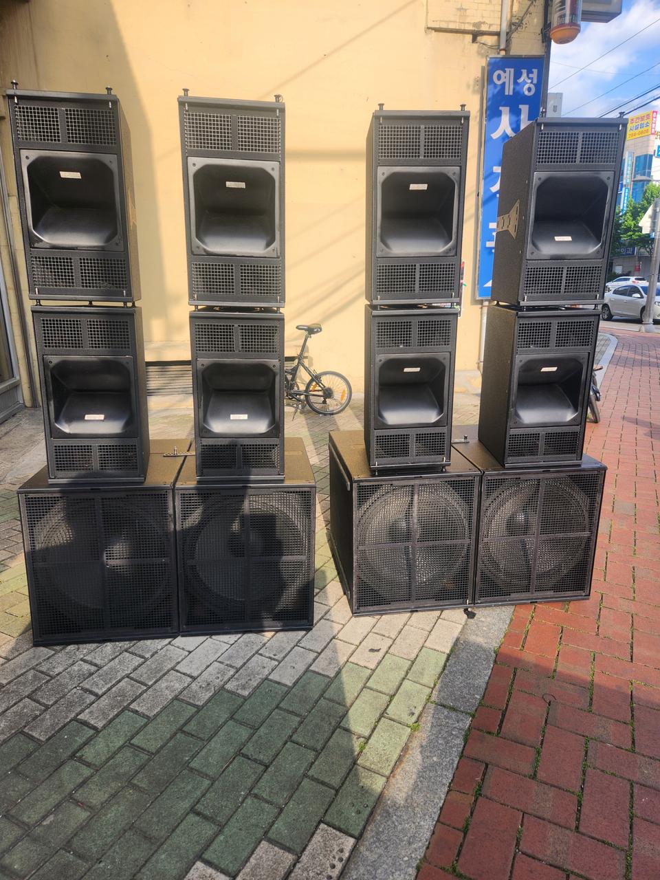 아타카 ATAKA 어레이A10스피커 A10SUB통당500w 18인치우퍼