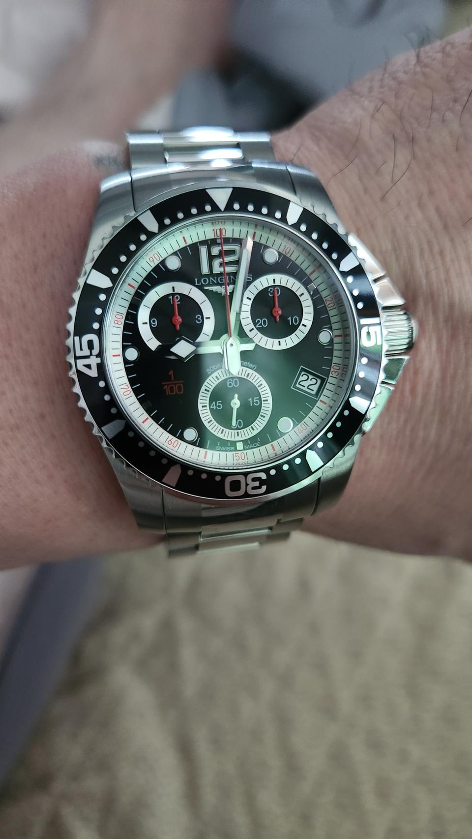 론진콘퀘스트 크로노 (41mm; 쿼츠)