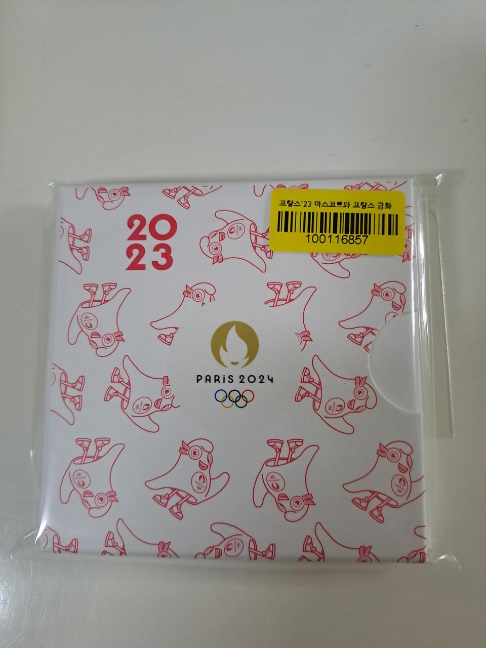 프랑스23 마스코트와 프랑스금화 판매