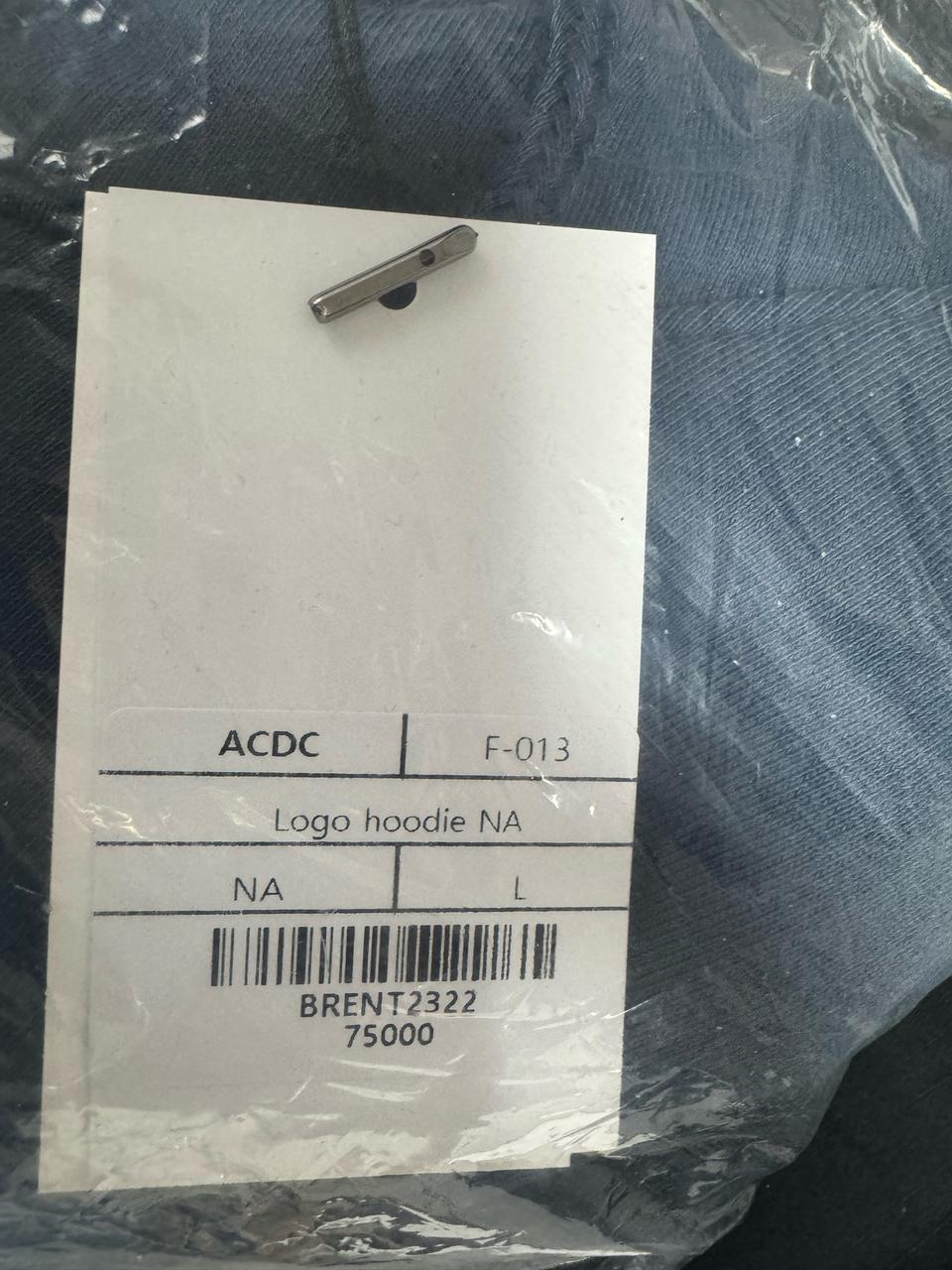 ACDC 후드티 L사이즈