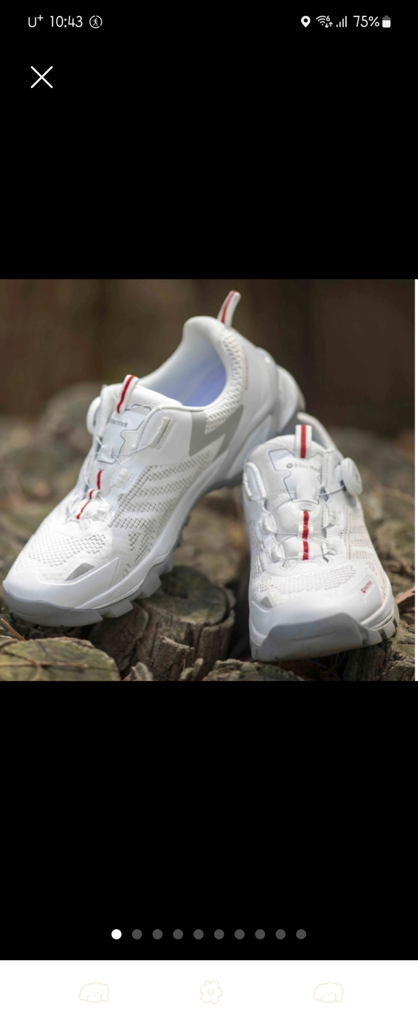 마모트 남성  트레킹화  260