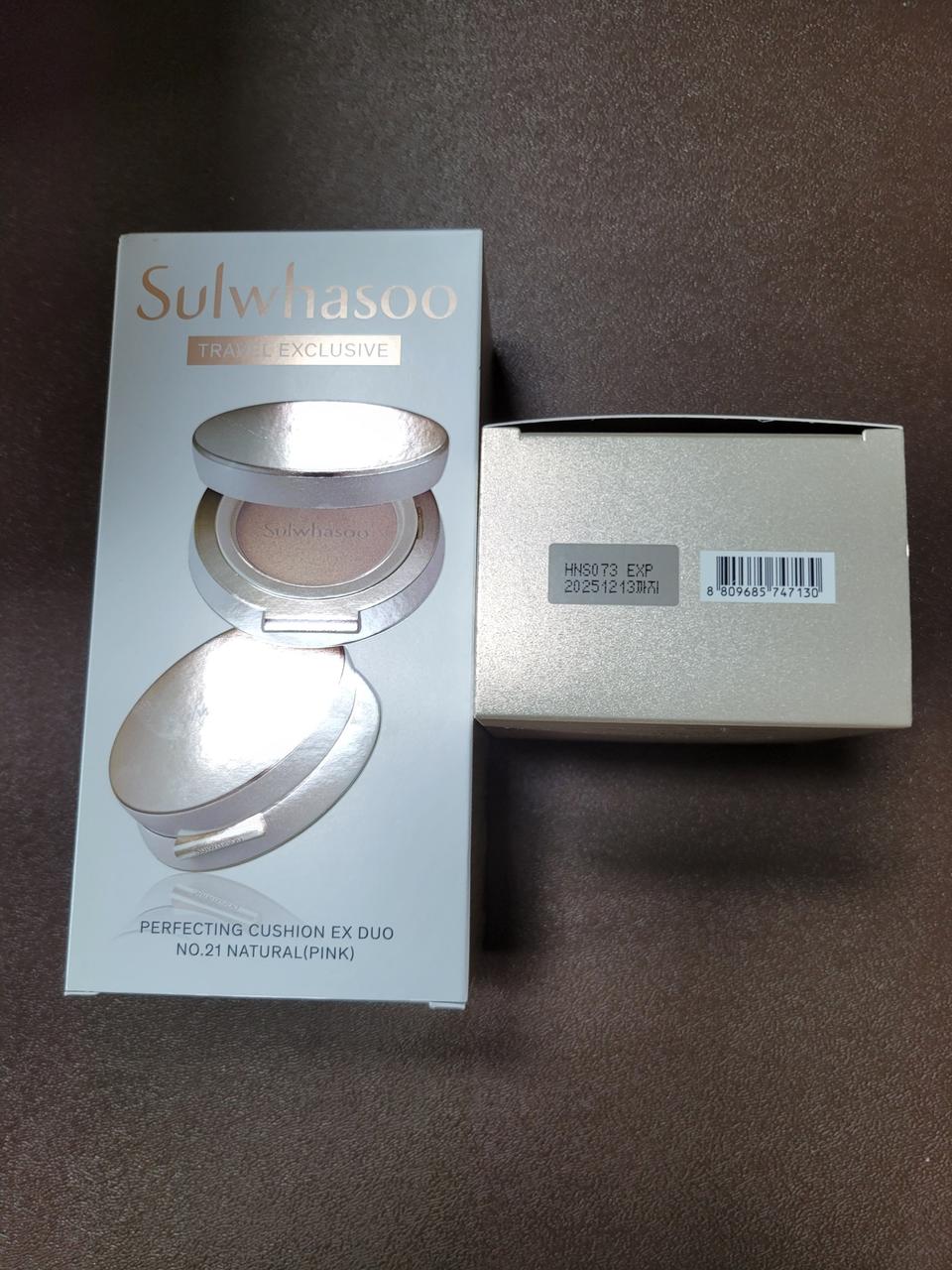 설화수 쿠션 21호  본품+ 리필