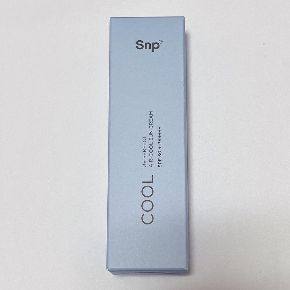 새제품) Snp 에스엔피 유브이 퍼펙트 에어쿨 선크림