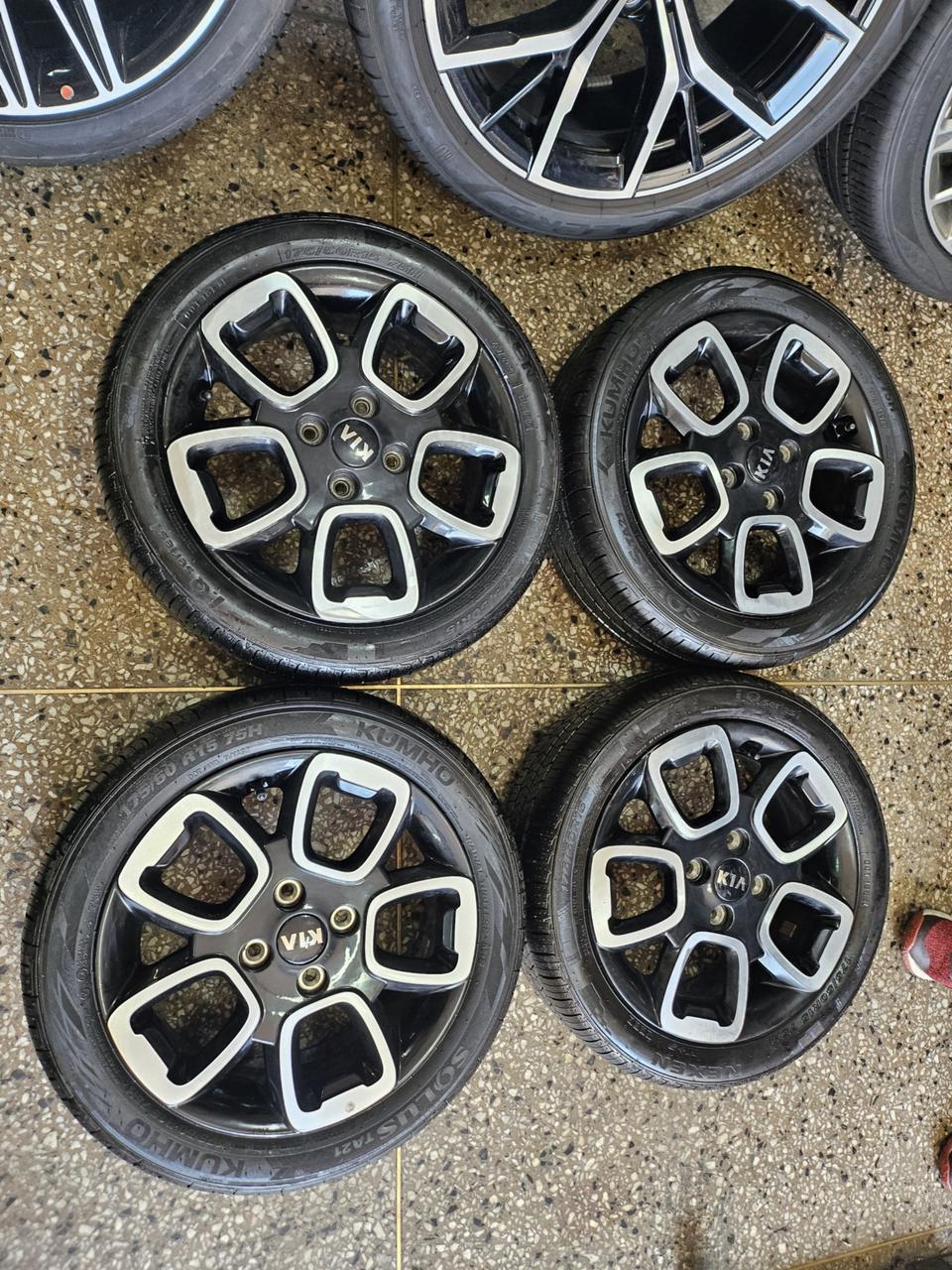 레이15인치 정품휠타이어세트