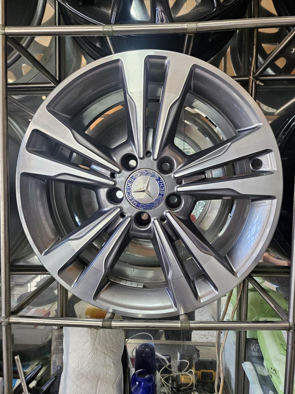 벤츠e클래스17인치 정품휠세트(한대분)