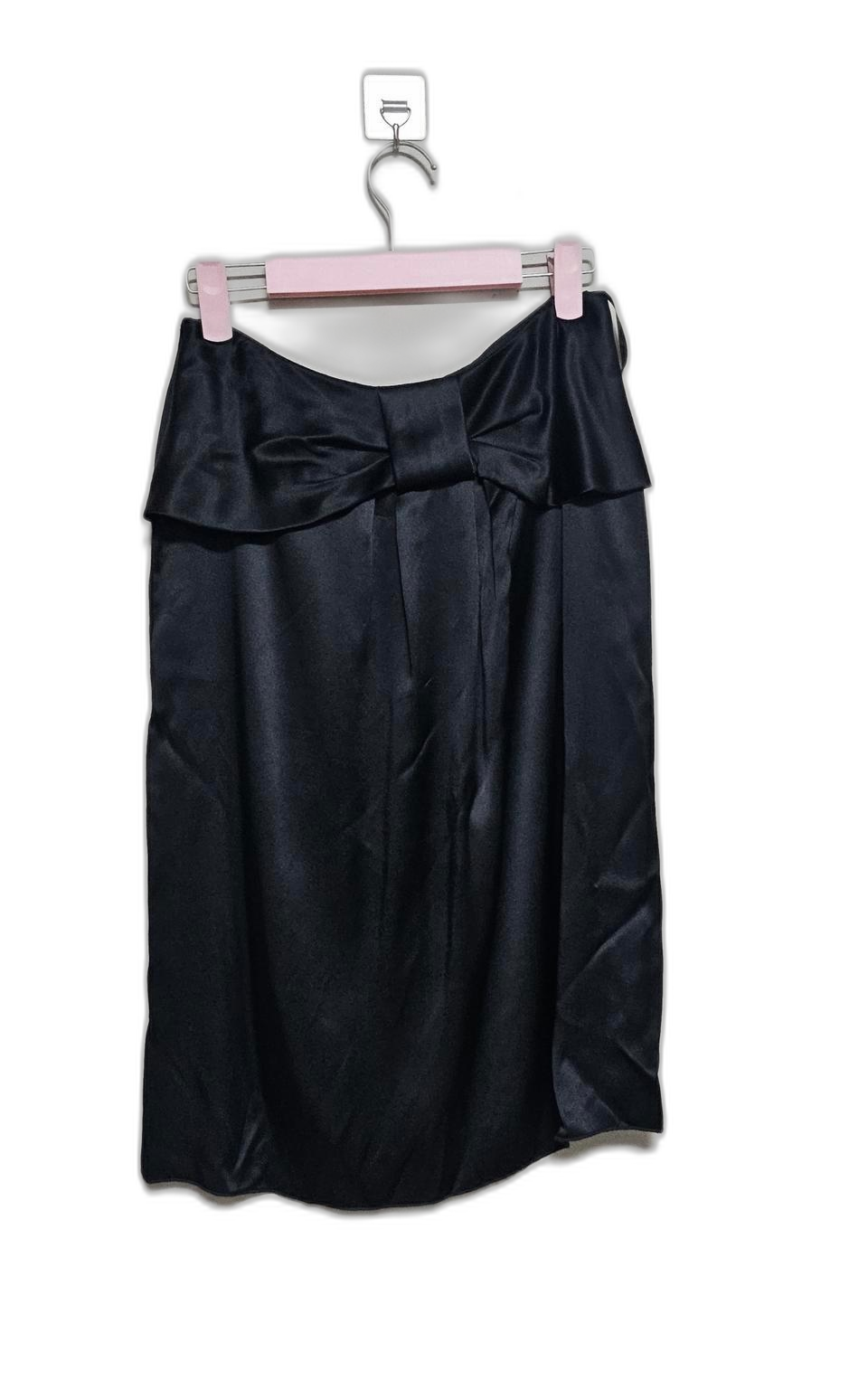 돌체앤가바나  55  실크100 허리리본포인트 미디스커트