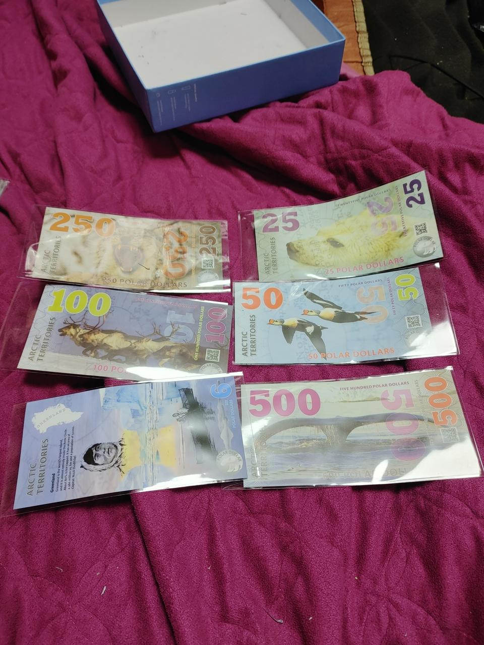 기념 외국 지폐 판매합니다