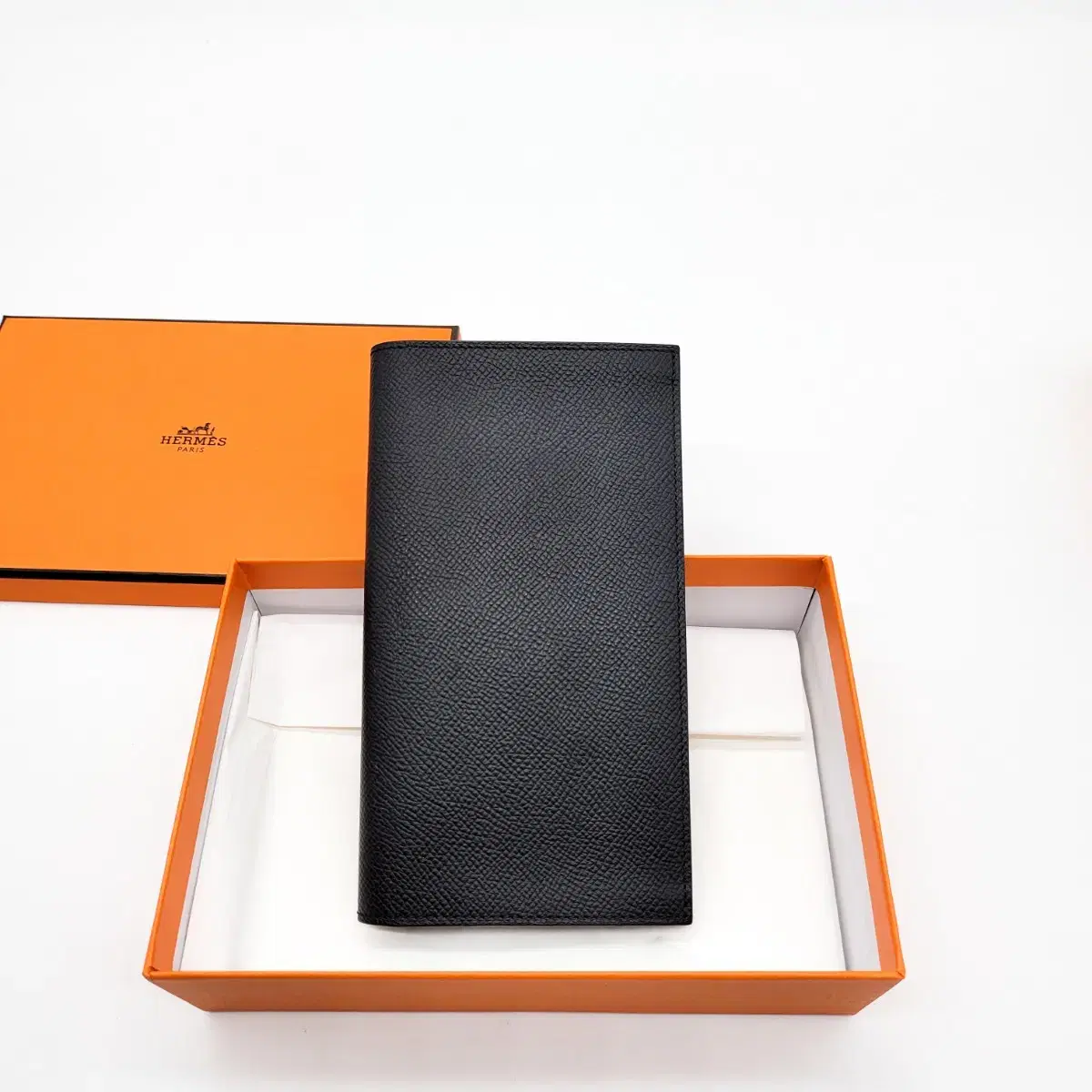 (정품)(새제품) 에르메스 장지갑 시티즌트윌 롱컴바인 블랙
