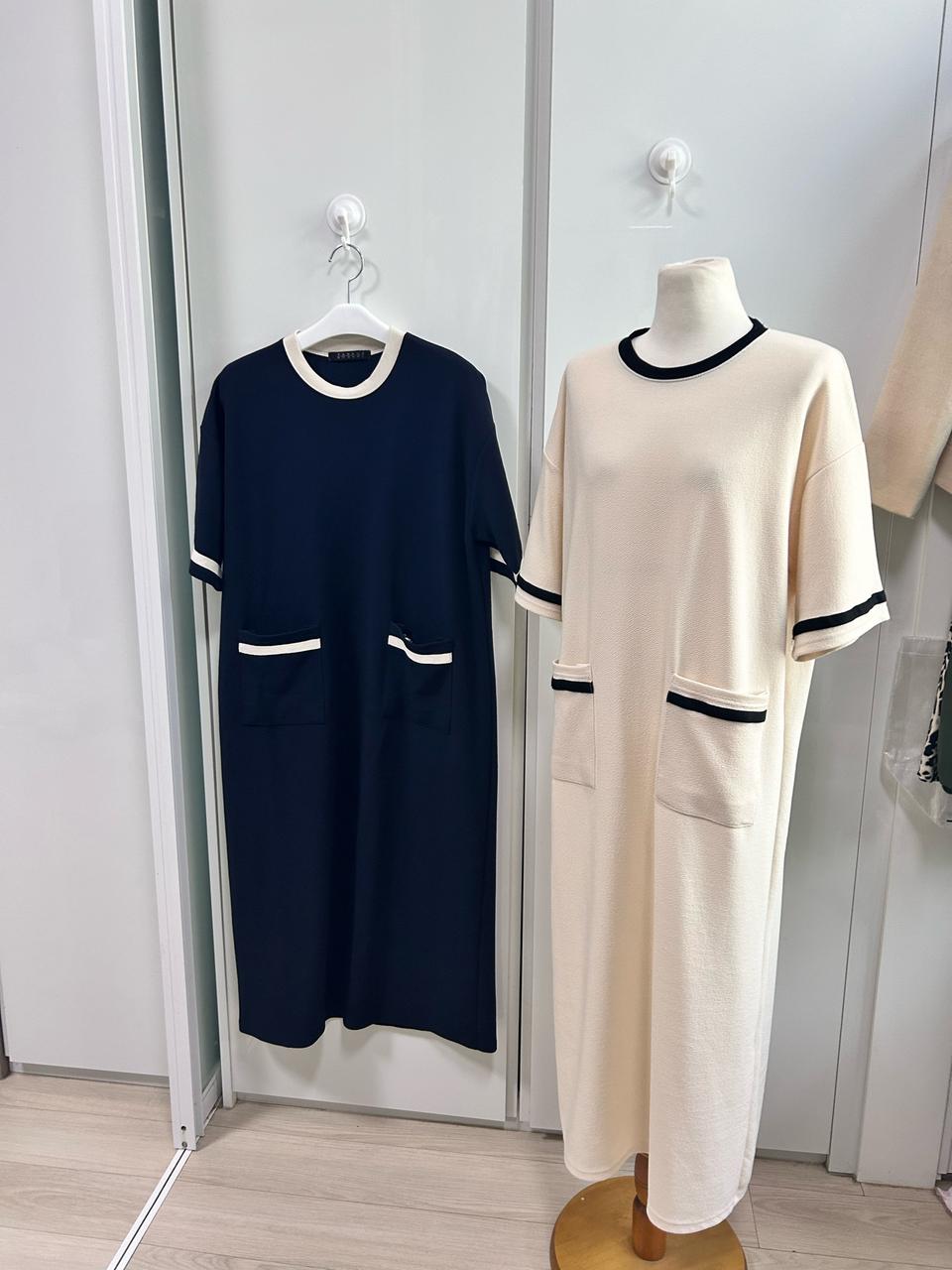 66~77 여유핏 탱커스 롱원피스