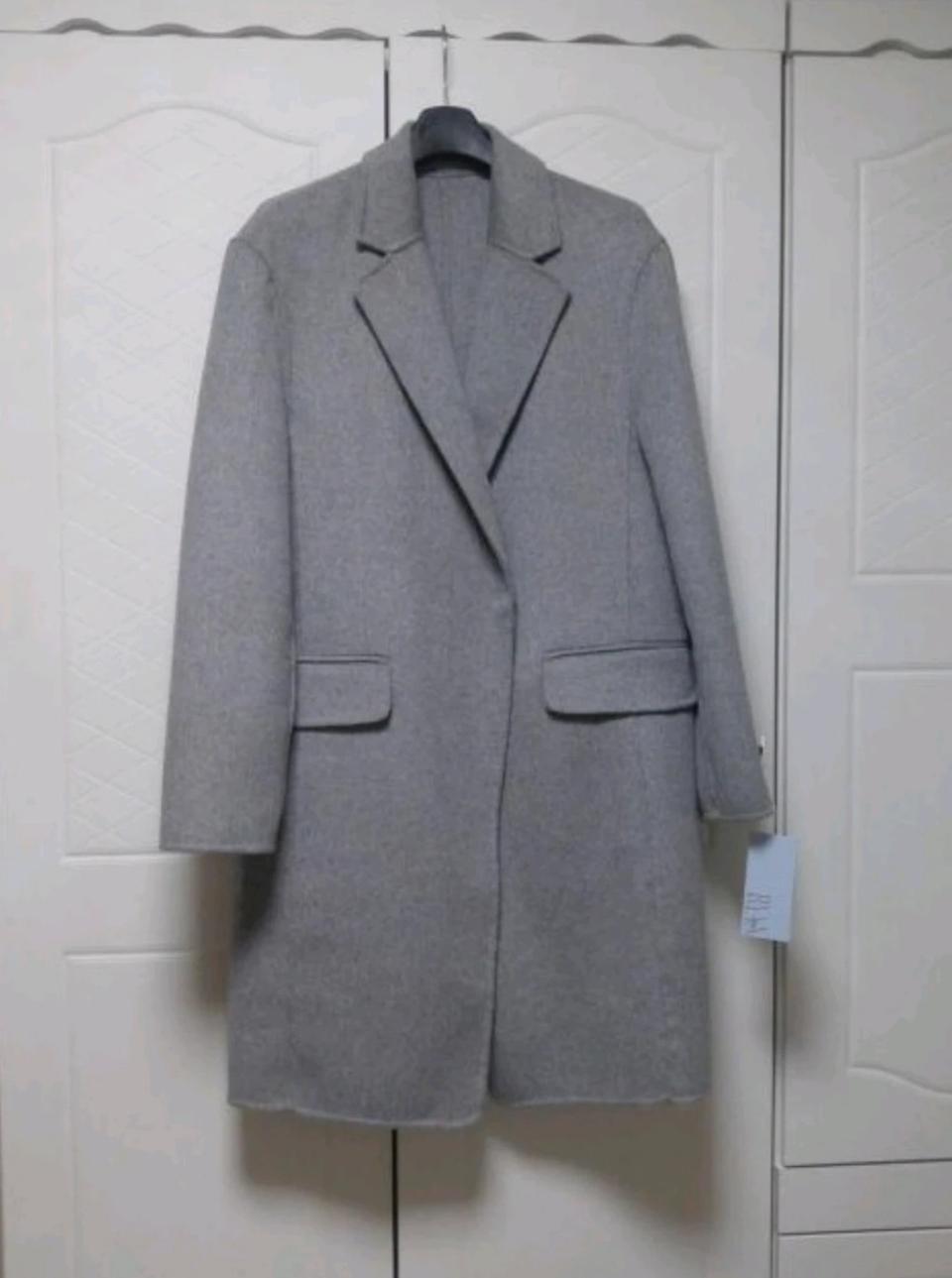 새것)리안뉴욕 핸드메이드 오버핏 코트 66 77