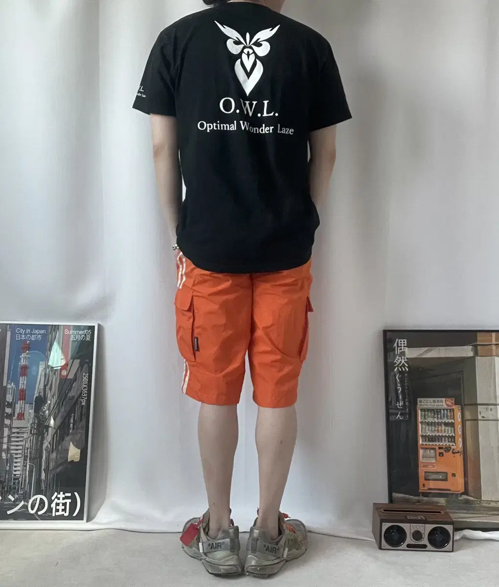 일본빈티지 owl 티셔츠