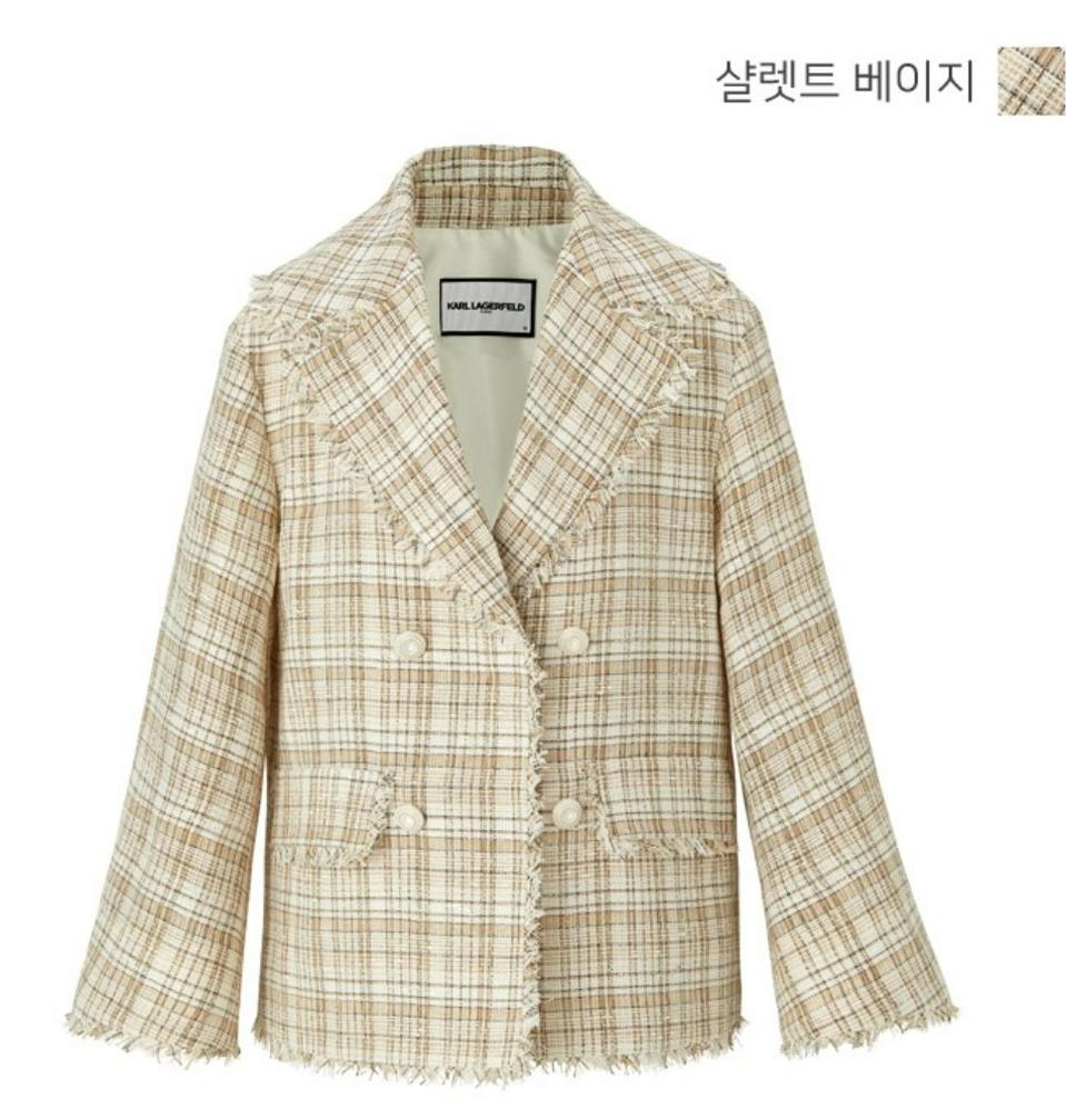 칼라거펠트 트위드 쟈켓 88