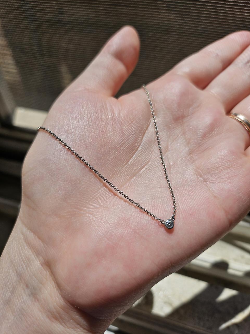 티파니앤코 바이더야드 다이아 목걸이