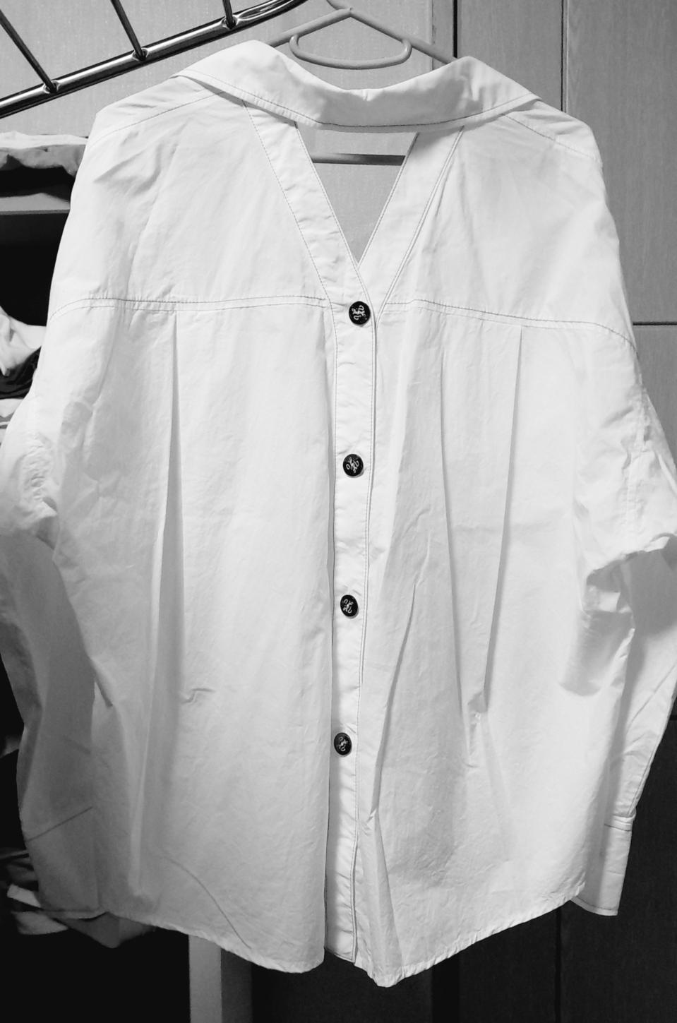 앞뒤반전 면셔츠