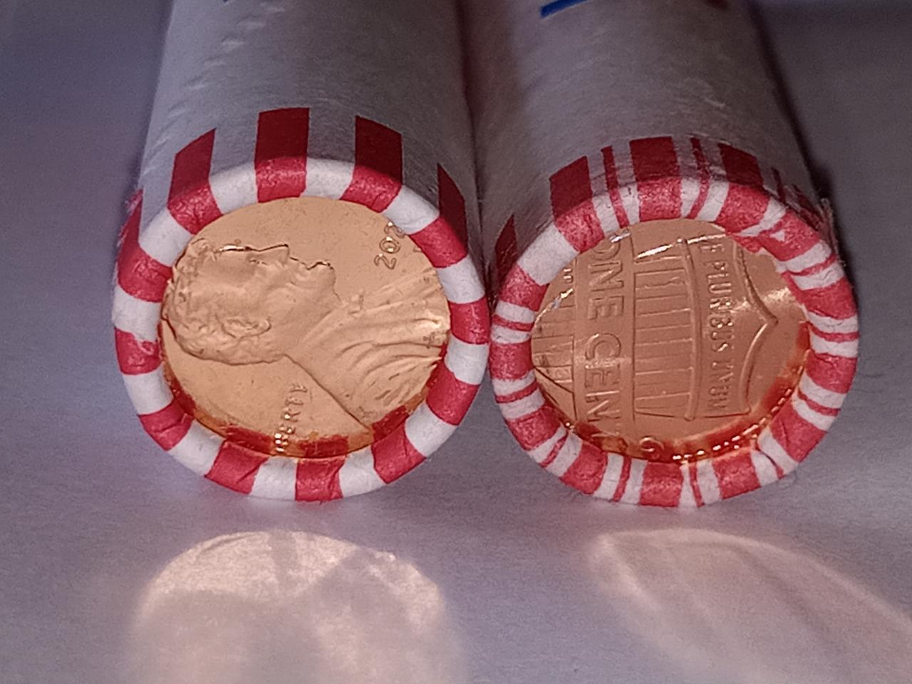 미사용제 "링컨 1센트" "2롤"(2024년 "P/D")