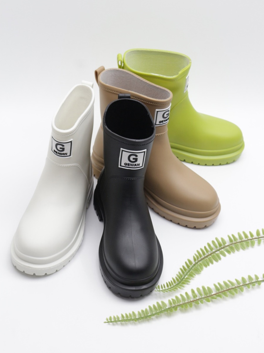 230~255 시중가 32000원 여성 G로고 레인부츠 비장화 패션장화 