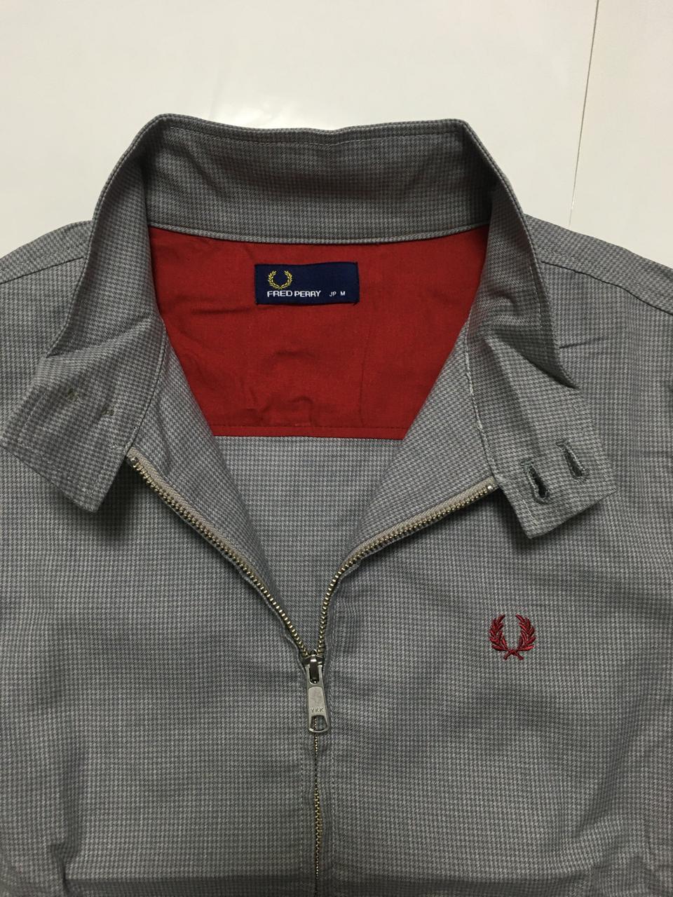 프레드페리 블루종 항공점퍼 헤링턴자켓 봄버자켓 그레이 95 (재고정리)