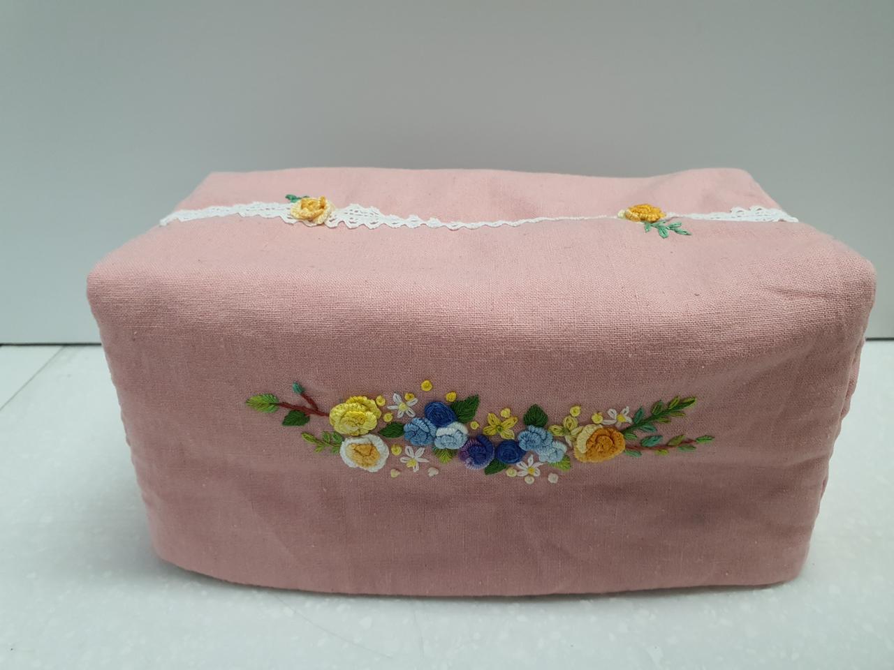 프랑스자수 & 퀼트 각티슈커버