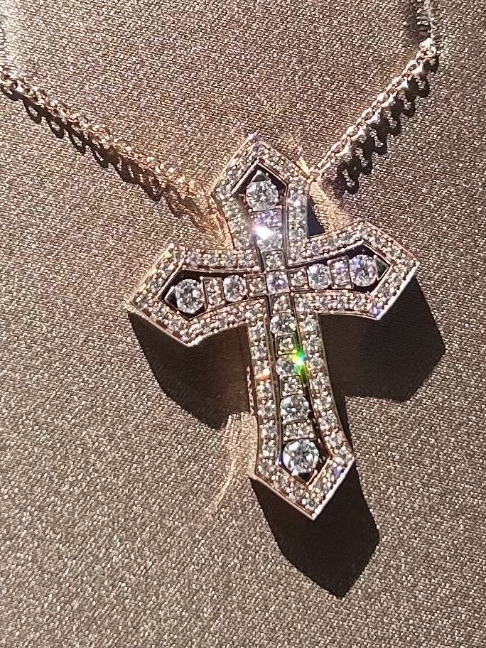 2024 다미아니 벨에포크 크라운 목걸이 PG (L)