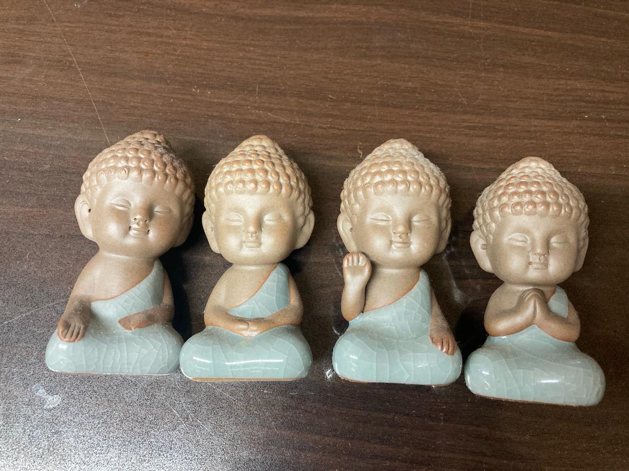 새상품) 도자기 부처 동자승 4종