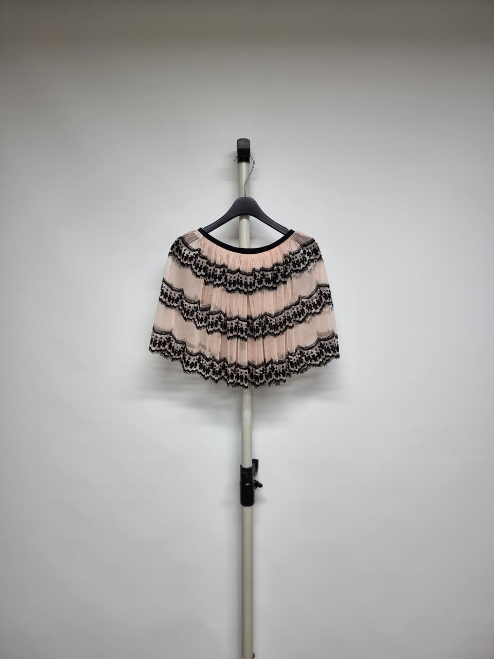 앤블레 발레 플라워봉봉 풀온스커트 S.M