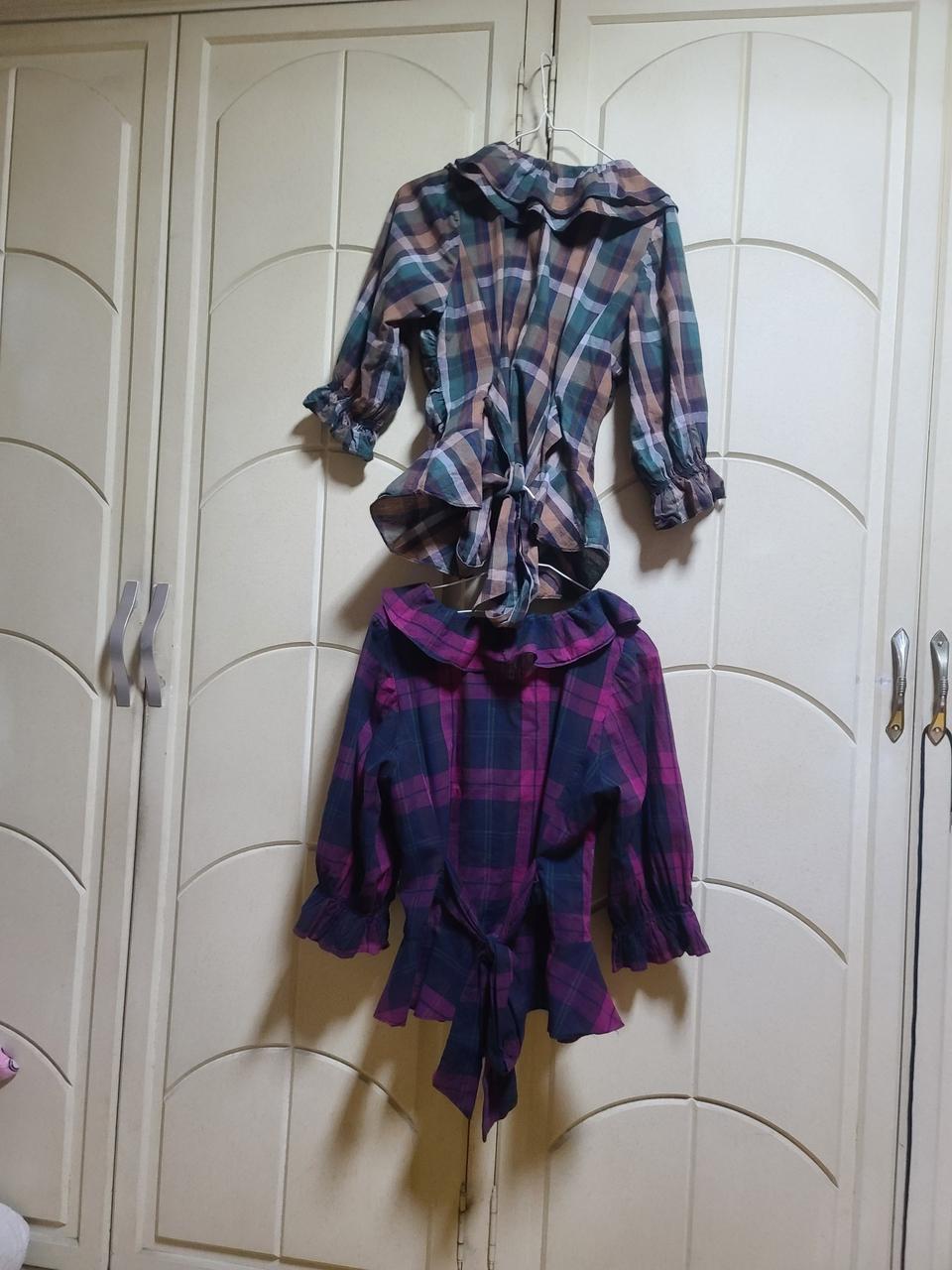 블라우스(2벌)사이즈85~90