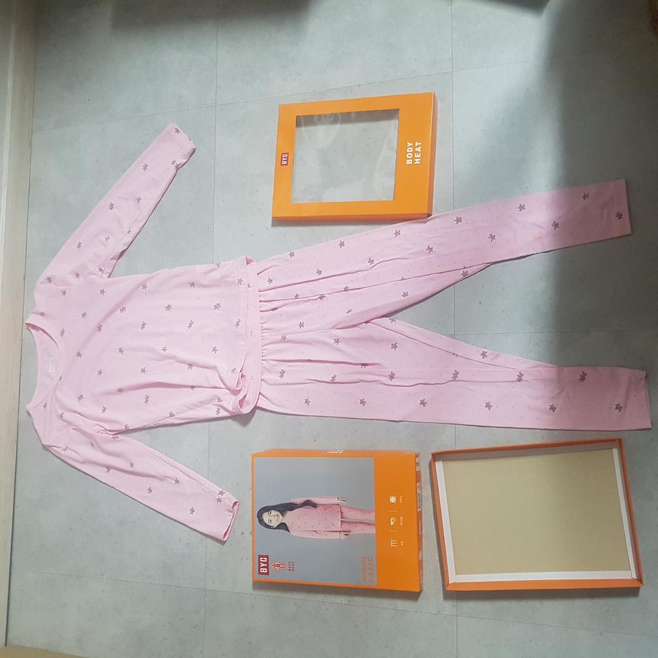 유아 아동 여아 내의 BYC (이염) 보디 히트 70 포장 가능