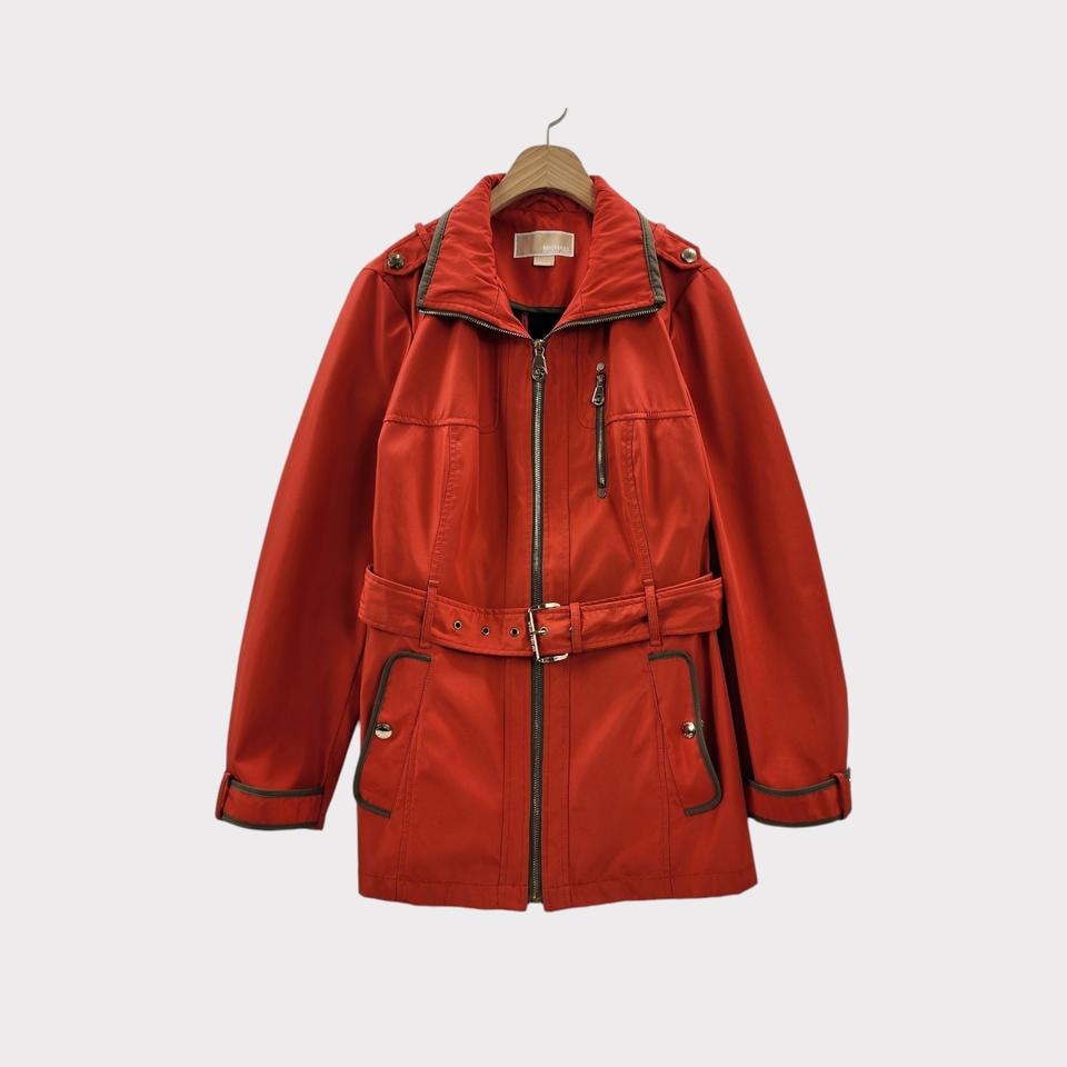 [S] MICHAEL KORS 마이클코어스 오렌지 레인 자켓