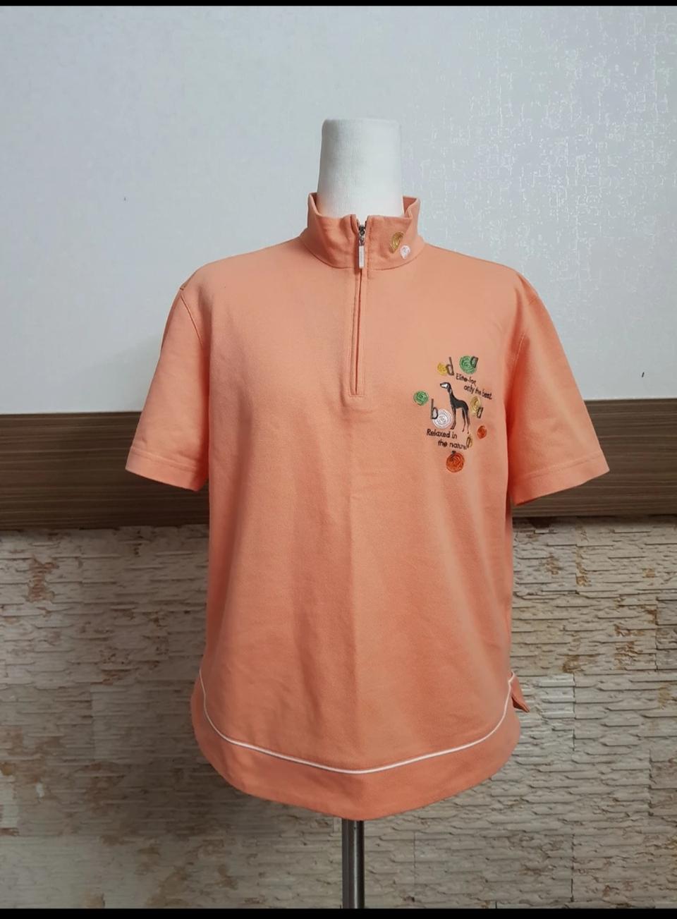여성 카라넥티셔츠(일본)