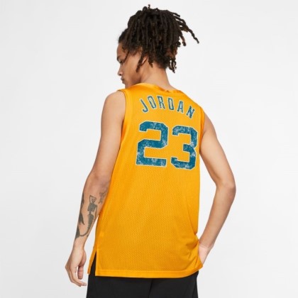 나이키 조던 유니폼 DNA 디스토티드 저지 옐로우 블루