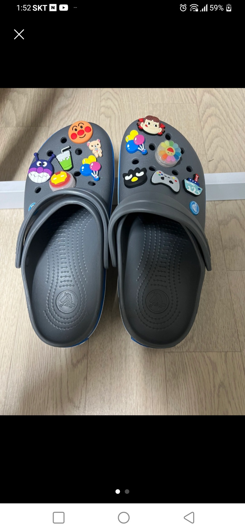 크록스 LED 지비츠