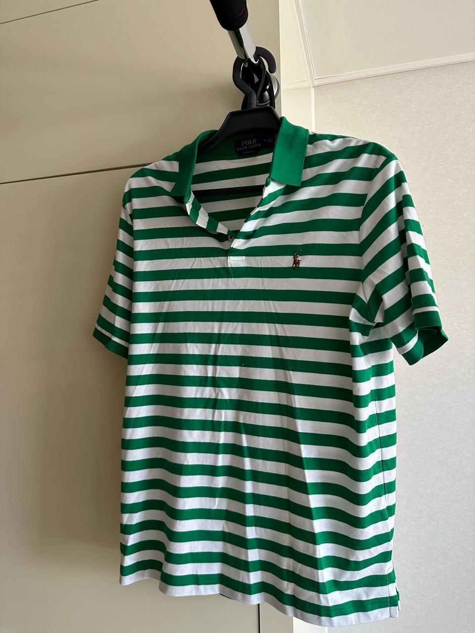 실착X 폴로 스트라이프 반팔 카라티 판매 합니다 (실착X)